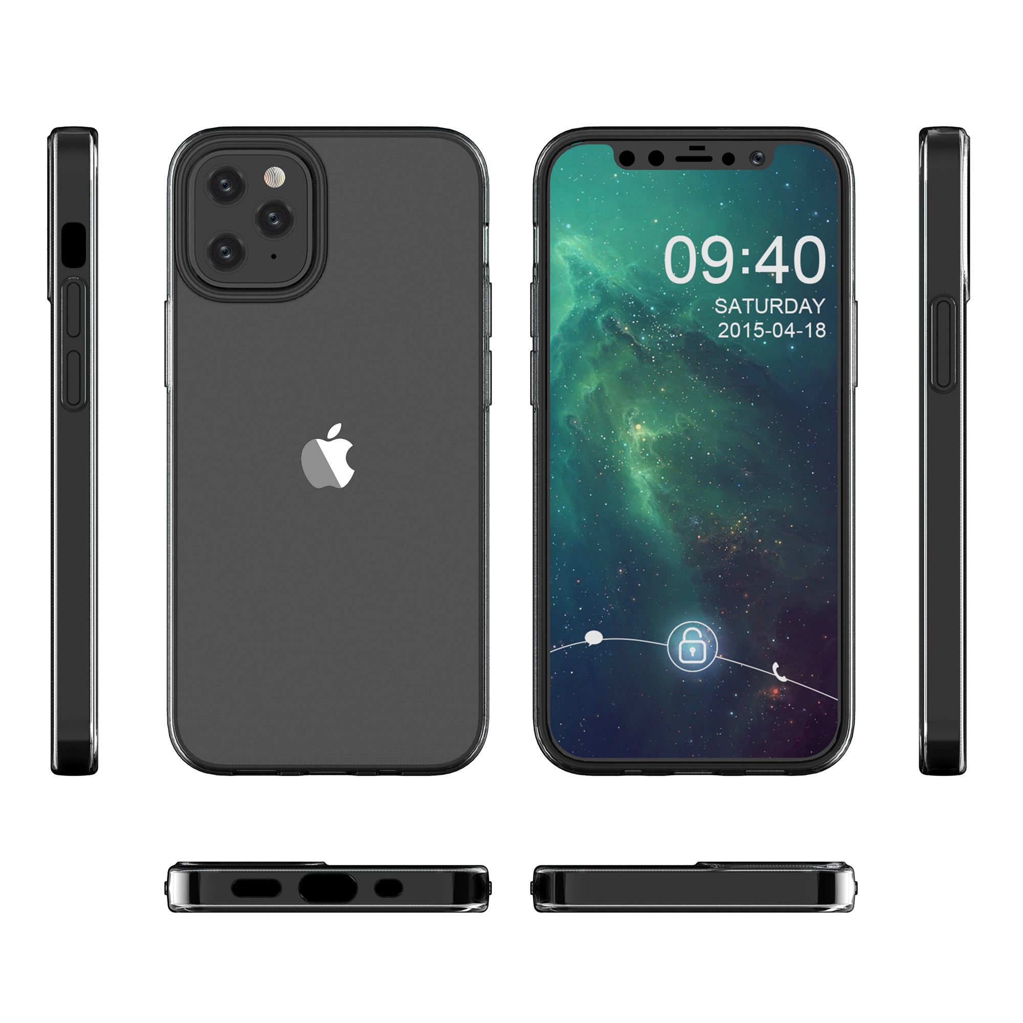 HD Clear Soft Phone Case for Apple iPhone 12 mini 5.4 inch HD Clear Soft Phone Case for Apple iPhone 12 mini 5.4 inch